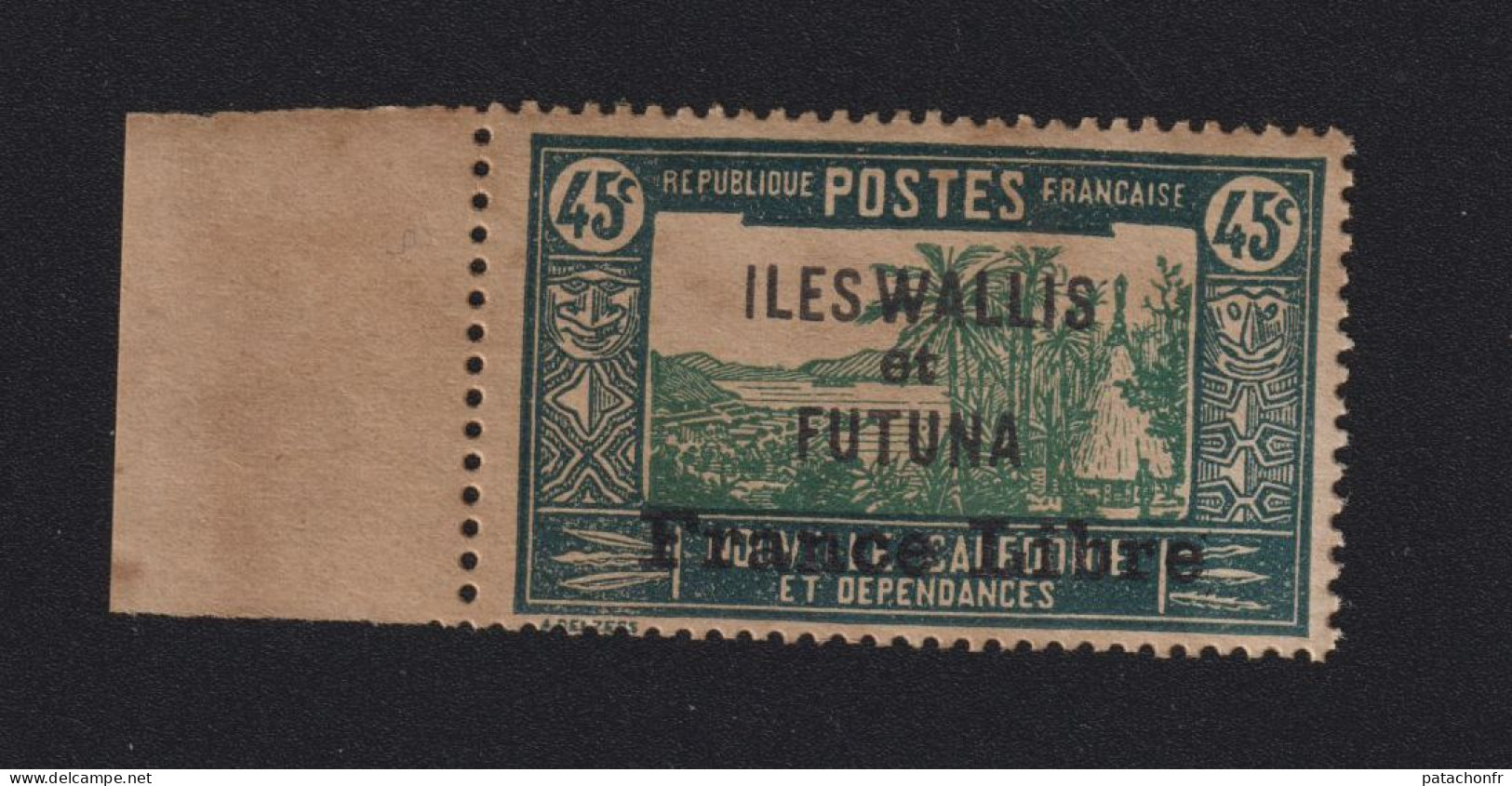 Wallis Et Futuna N° 105 Gomme Tropicale ! Exemplaire 1 - Unused Stamps