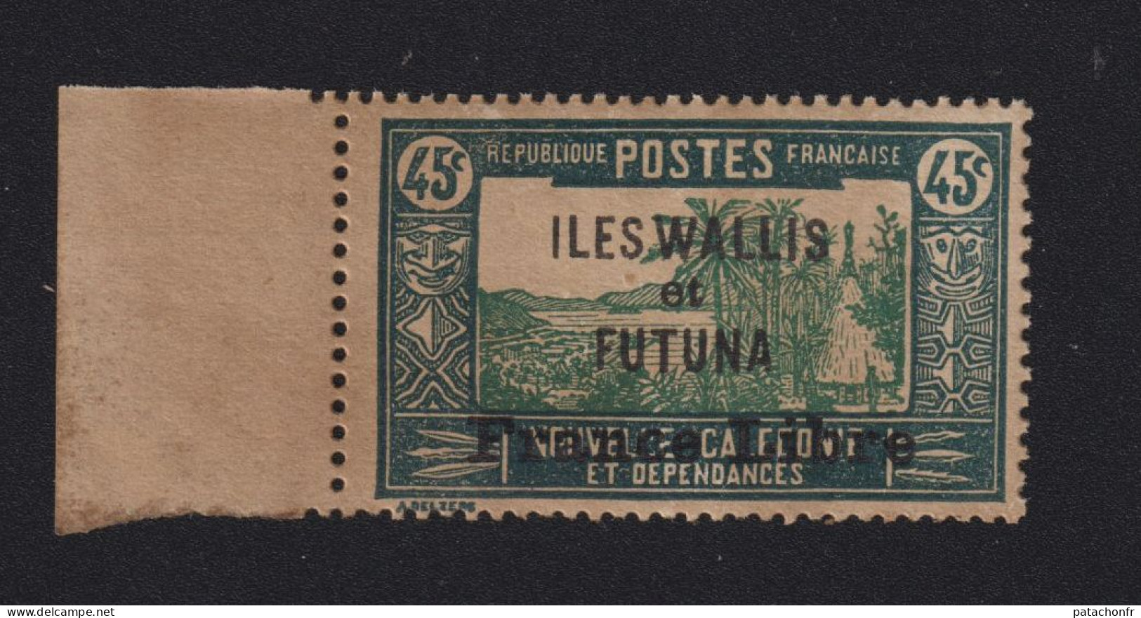 Wallis Et Futuna N° 105 Gomme Tropicale ! Exemplaire 2 - Unused Stamps