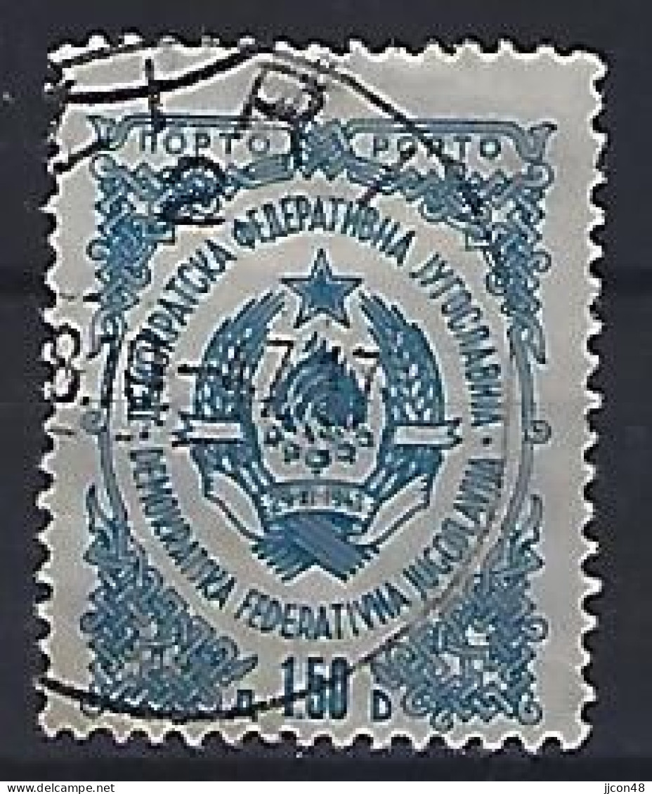 Jugoslavia 1945  Portomarken (o) Mi.85 - Postage Due