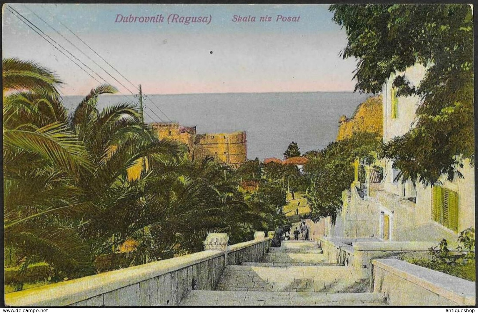 Croatia-----Dubrovnik (Ragusa)-----old Postcard - Croazia