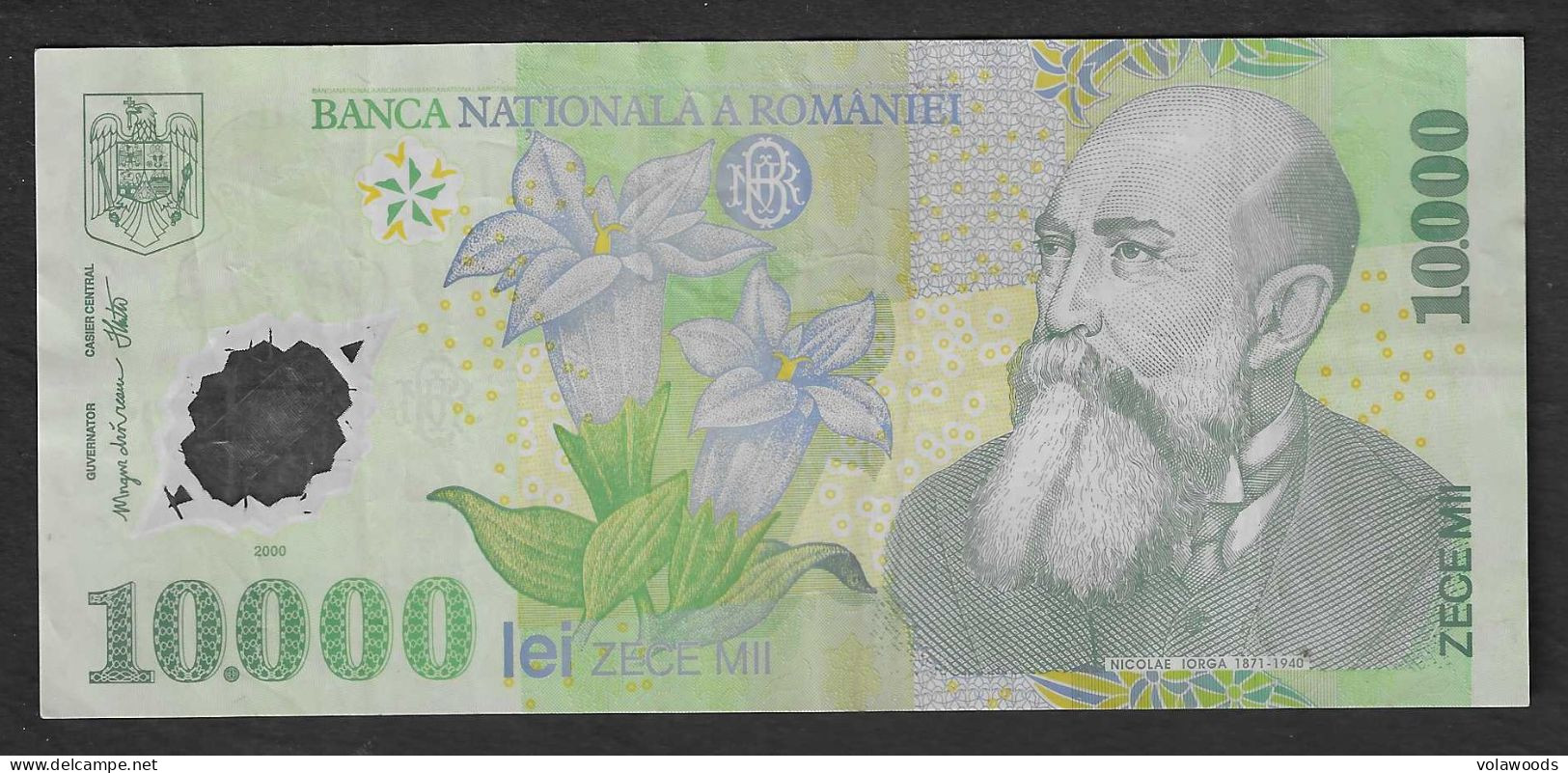 Romania - Banconota Circolata Da 10.000 Lei P-112b - 2001 #19 - Rumänien