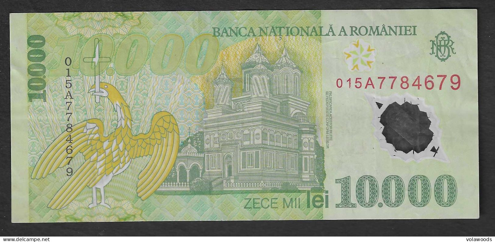 Romania - Banconota Circolata Da 10.000 Lei P-112b - 2001 #19 - Roumanie