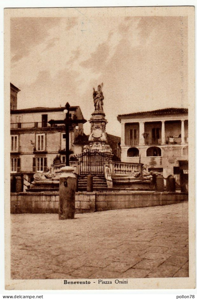 BENEVENTO - PIAZZA ORSINI - 1940 - Vedi Retro - Benevento