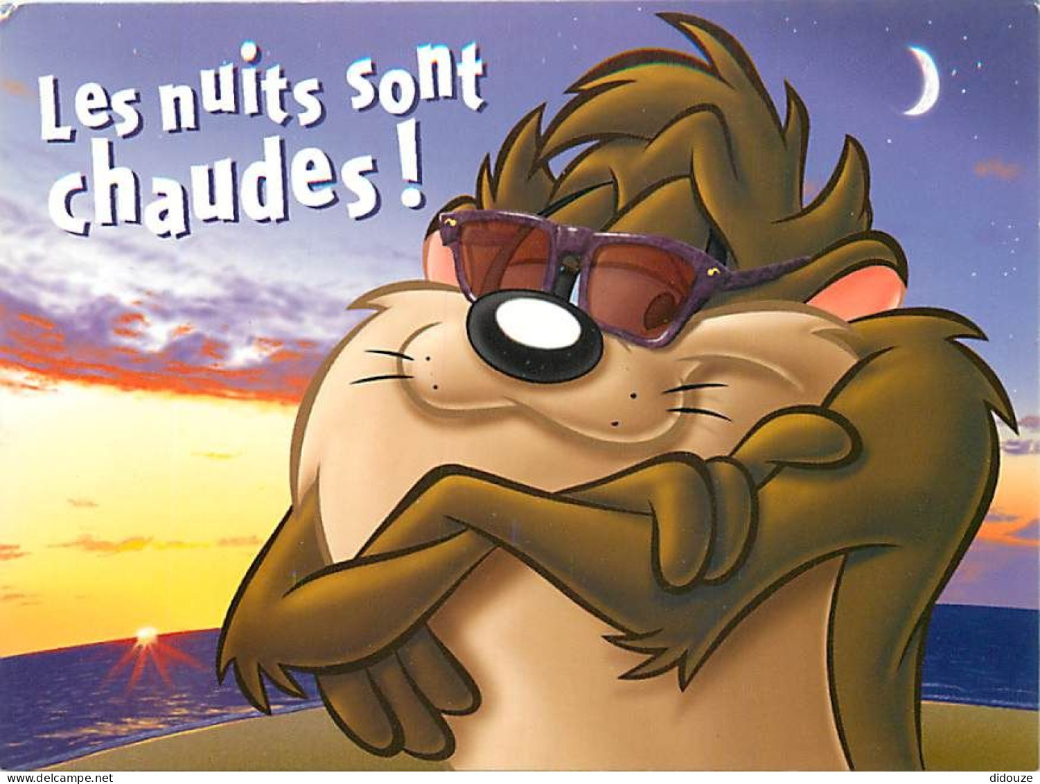 Bandes Dessinées - Looney Tunes - Taz - Illustration - Carte Neuve - CPM - Voir Scans Recto-Verso - Bandes Dessinées