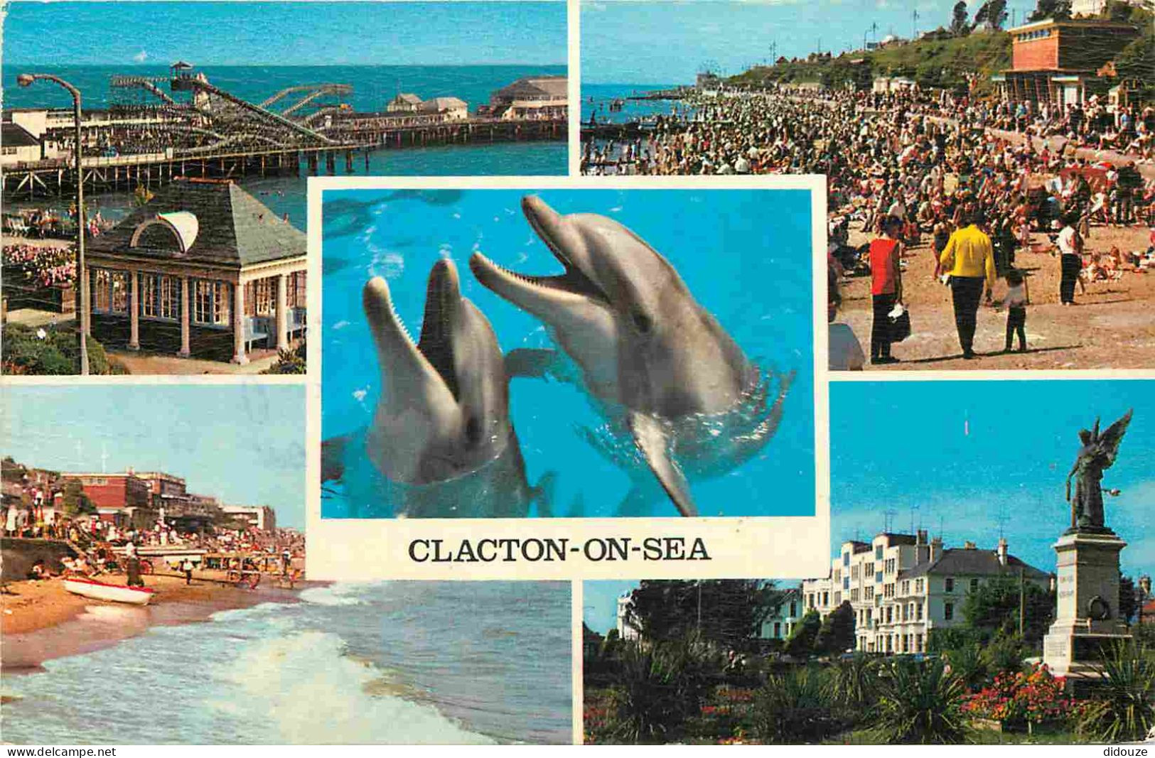 Animaux - Dauphin - Dolphin - Clacton On Sea - Multivues - CPM Format CPA - Voir Scans Recto-Verso - Dolphins