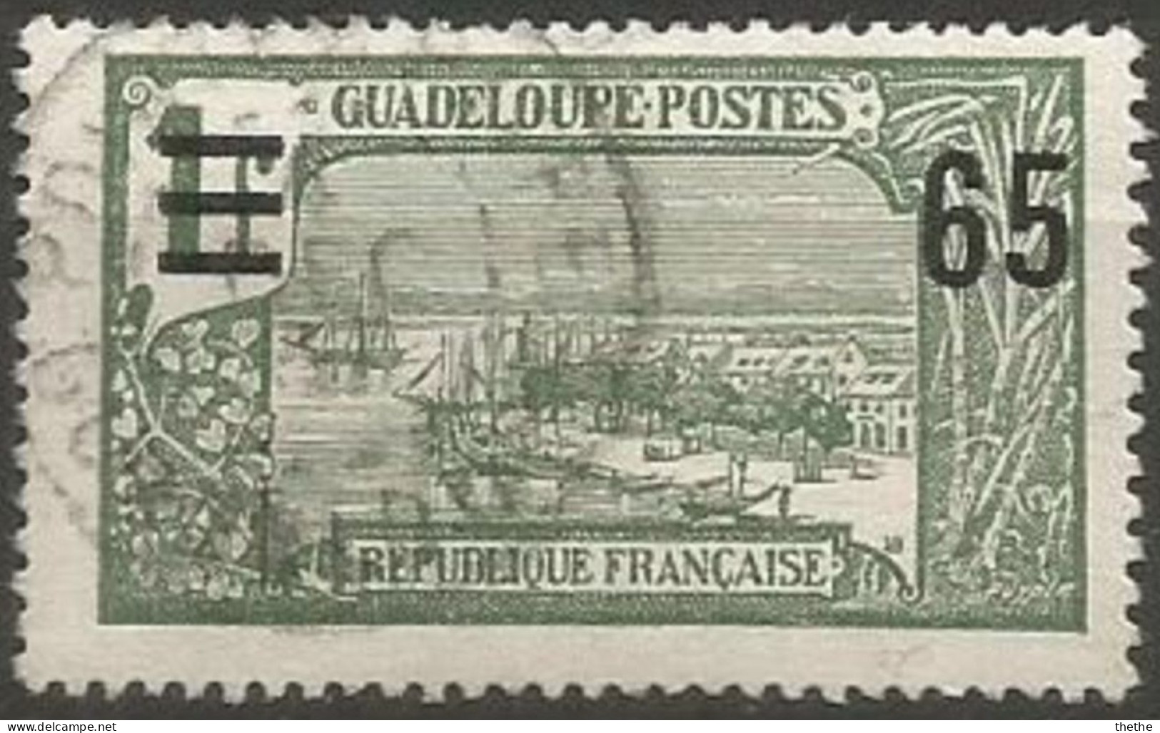 GUADELOUPE - Pointe - à - Pitre Surtaxé - Used Stamps