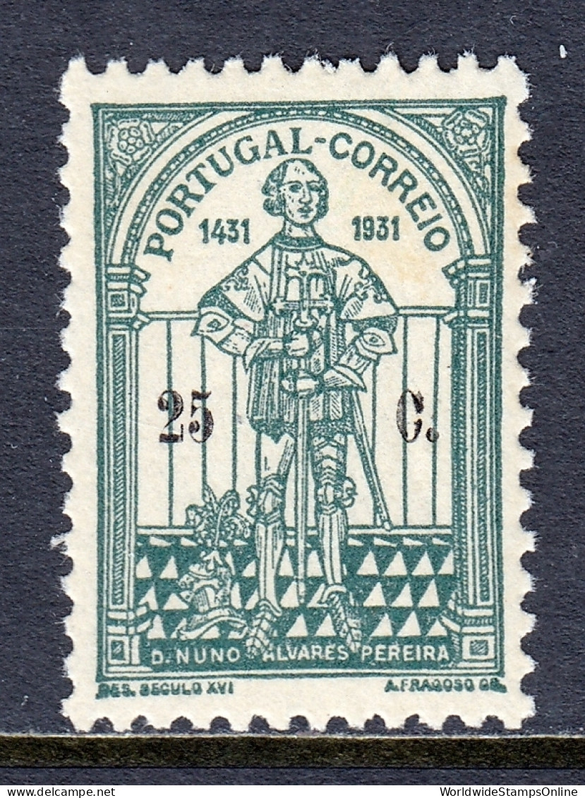 Portugal - Scott #535 - MH - Gum Loss LR, Toning - SCV $10 - Unused Stamps