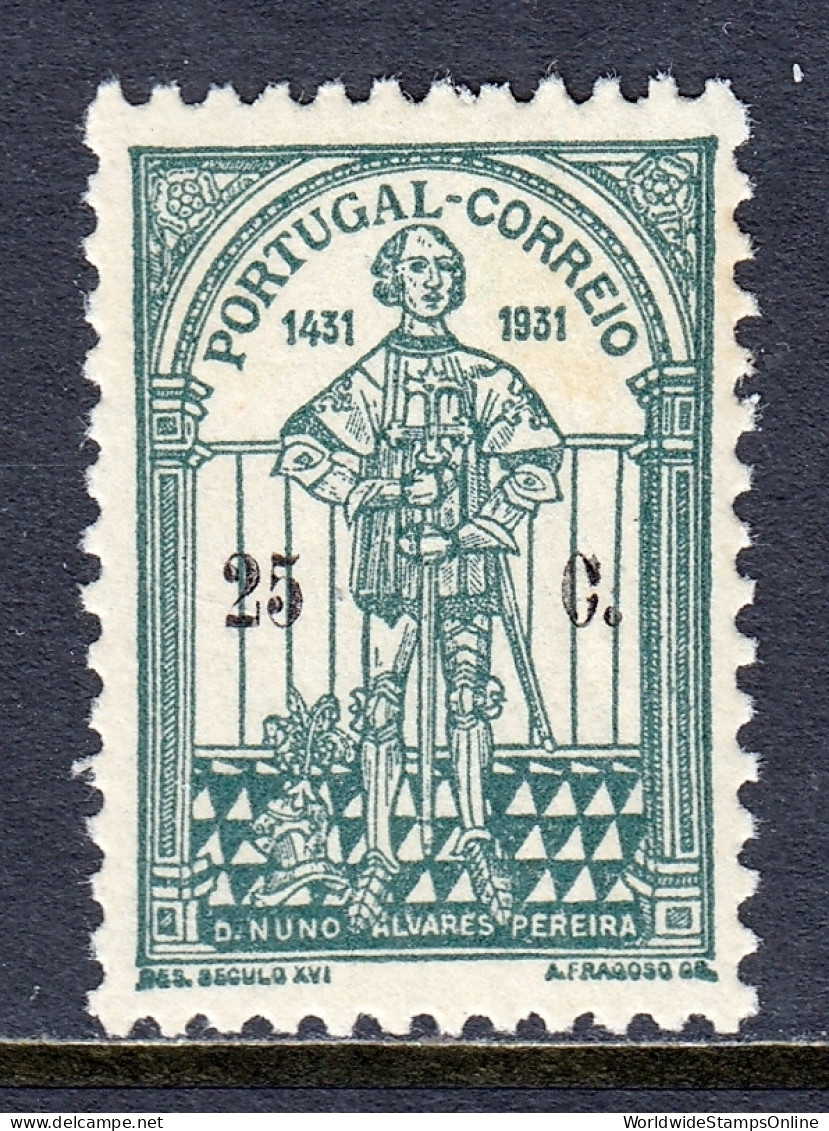 Portugal - Scott #535 - MH - Gum Loss LR, Toning - SCV $10 - Neufs