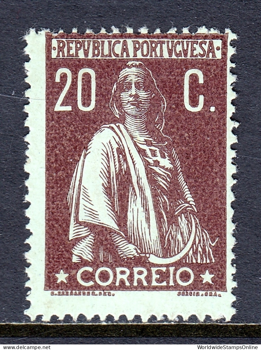 Portugal - Scott #218 - MH - P15 X 14, Chalky Paper - SCV $13 - Neufs