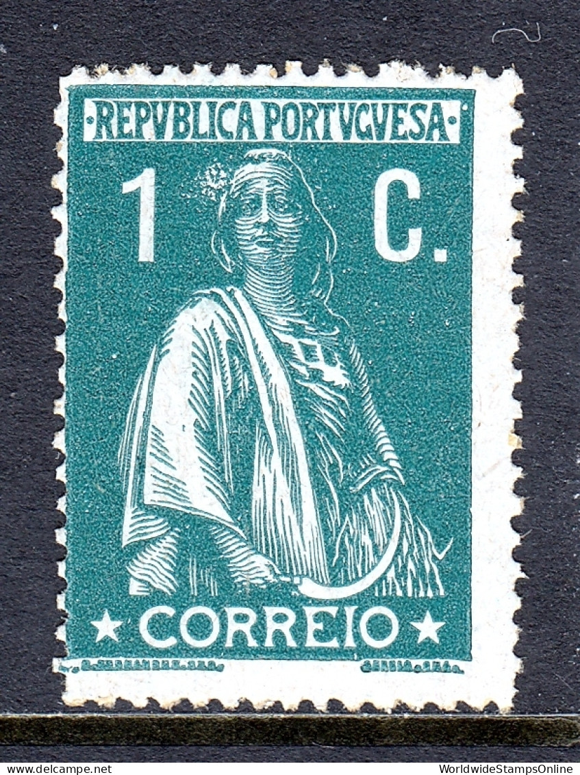 Portugal - Scott #209 - MLH - P15 X 14, Chalky Paper - Patchy Gum - SCV $6.50 - Nuevos