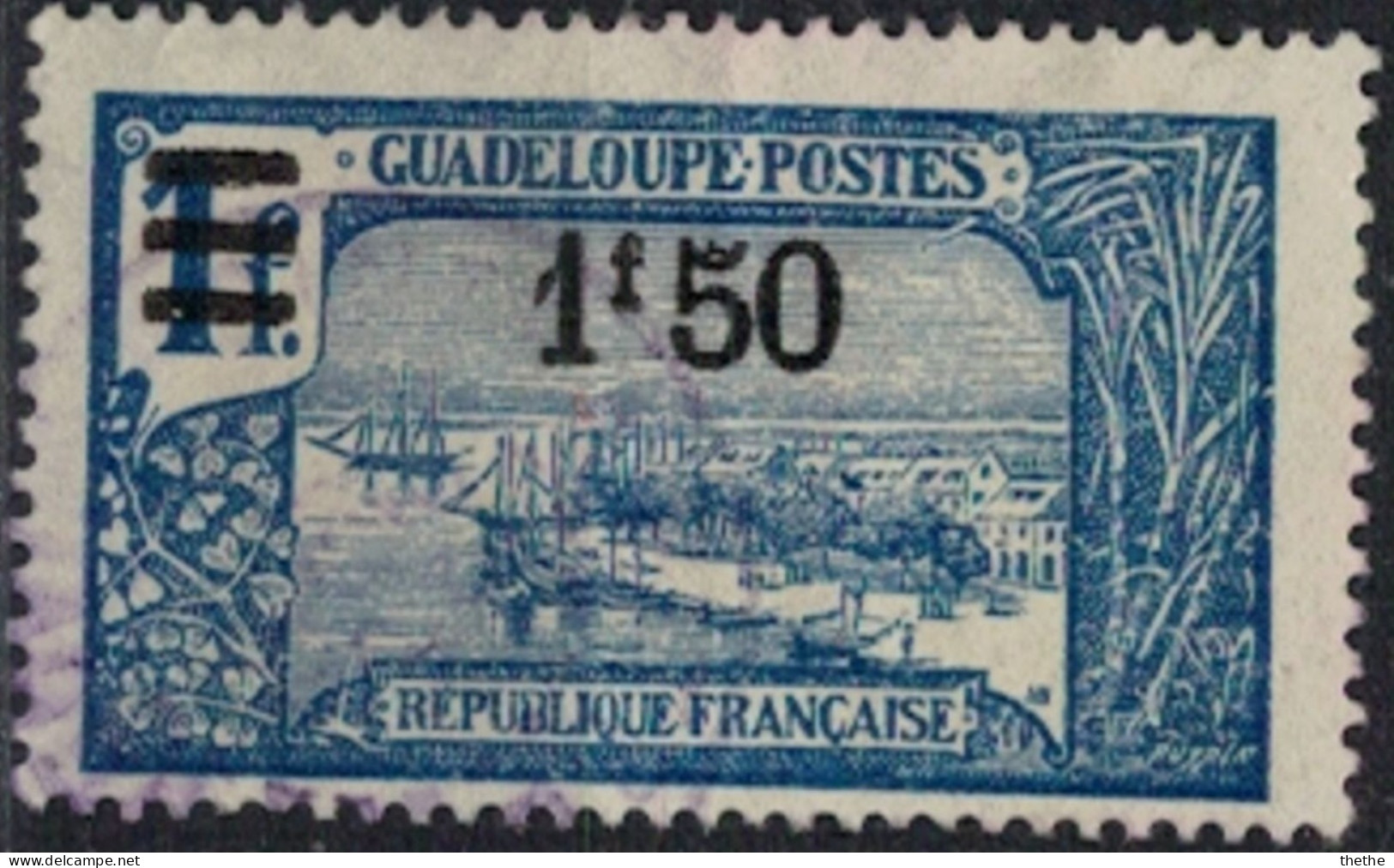 GUADELOUPE - Pointe - à - Pitre Surtaxé - Usados