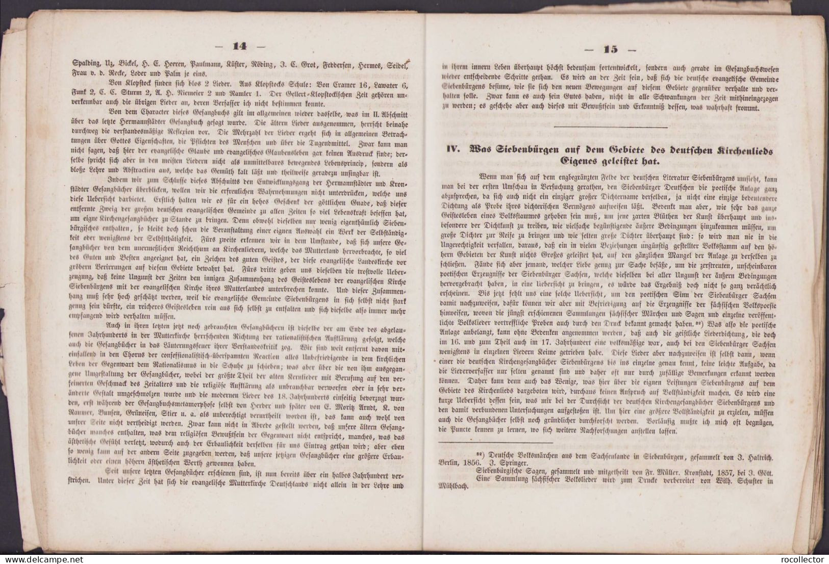 Programm Des Evangelischen Gymnasiums A. C. Zu Mediasch Und Der Damit Vereinigten Schulanstalten Für Das Schuljahr 1857 - Old Books