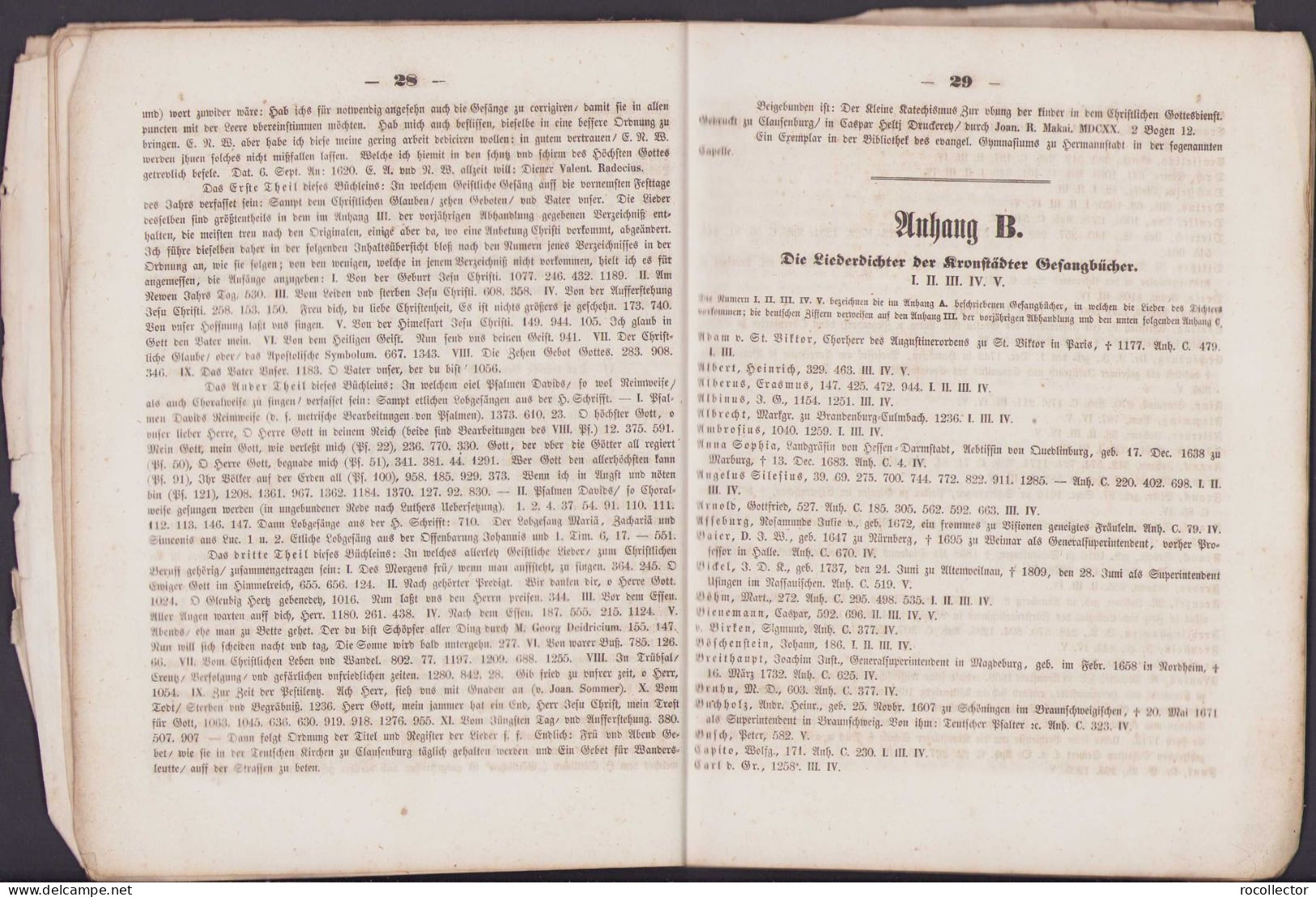 Programm Des Evangelischen Gymnasiums A. C. Zu Mediasch Und Der Damit Vereinigten Schulanstalten Für Das Schuljahr 1857 - Livres Anciens