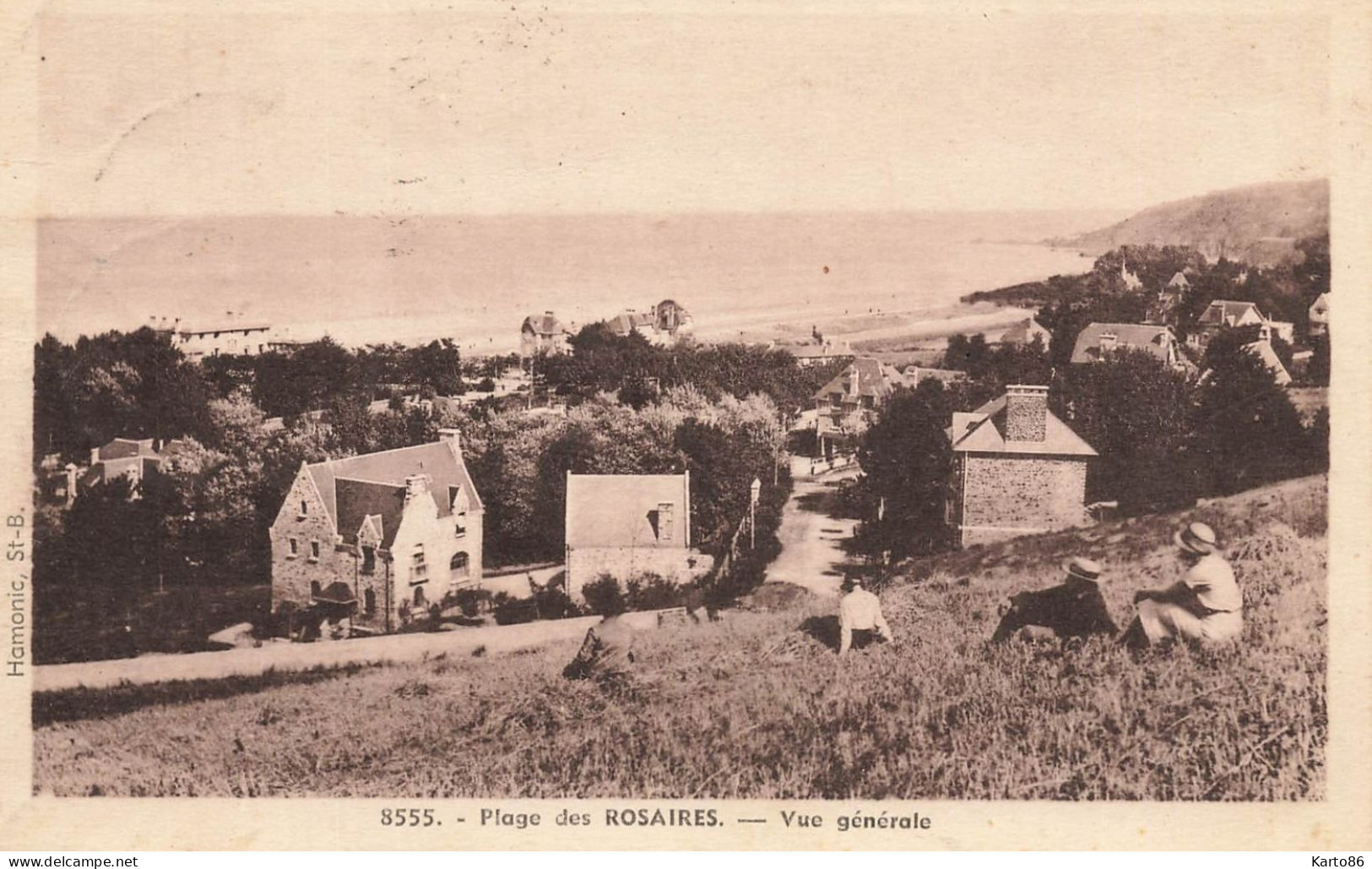 Les Rosaires , Plérin * Vue Générale * Villas Hôtels Plage Villageois - Plérin / Saint-Laurent-de-la-Mer