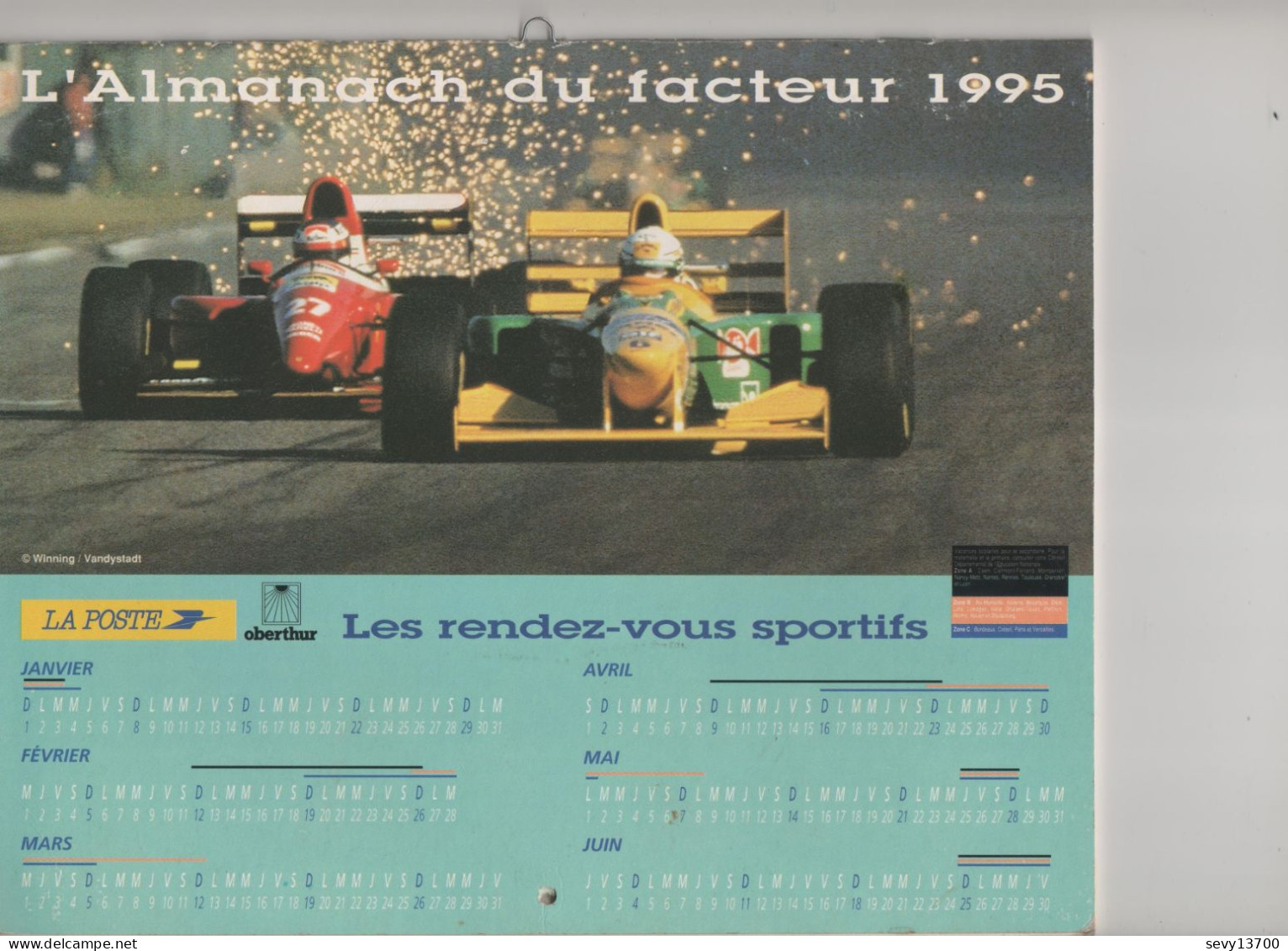 Almanach Du Facteur 1995 - Grossformat : 1991-00