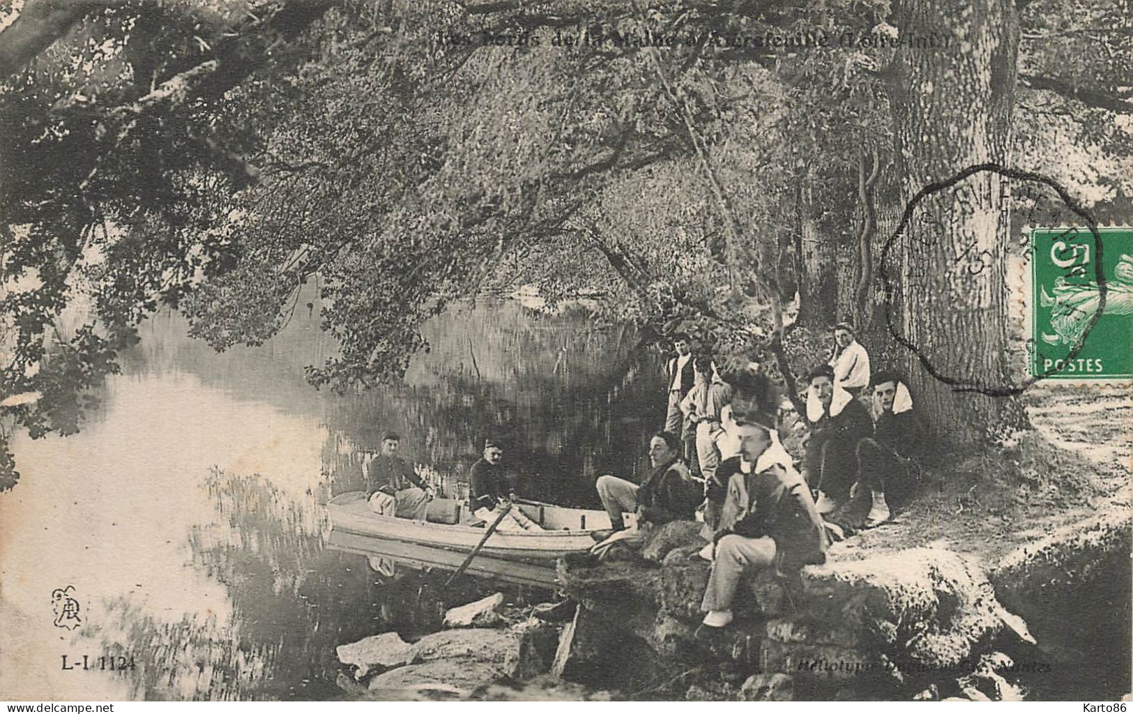 Aigrefeuille * Les Bords De La Maine * Régiment Militaire , Soldats - Aigrefeuille-sur-Maine