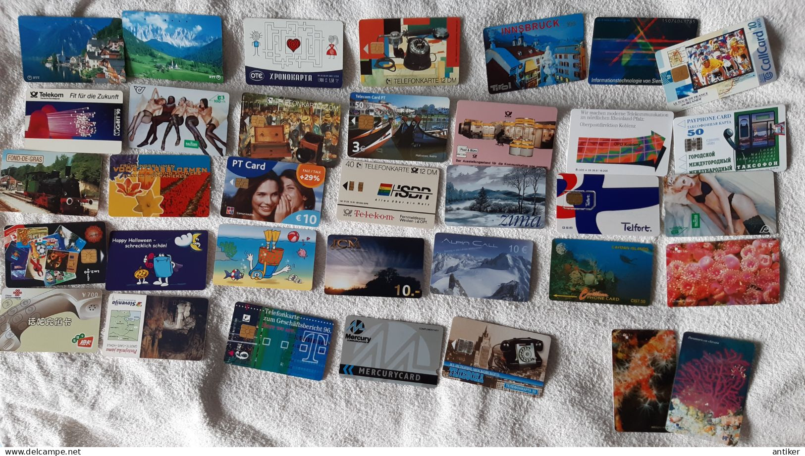 Different  Mixed Thematic Cards 155 Pcs Used - Sonstige & Ohne Zuordnung