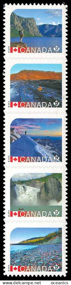 Canada (Scott No.2723b - Sites / UNESCO / Sites) (**) Bande / Strip - Nuevos