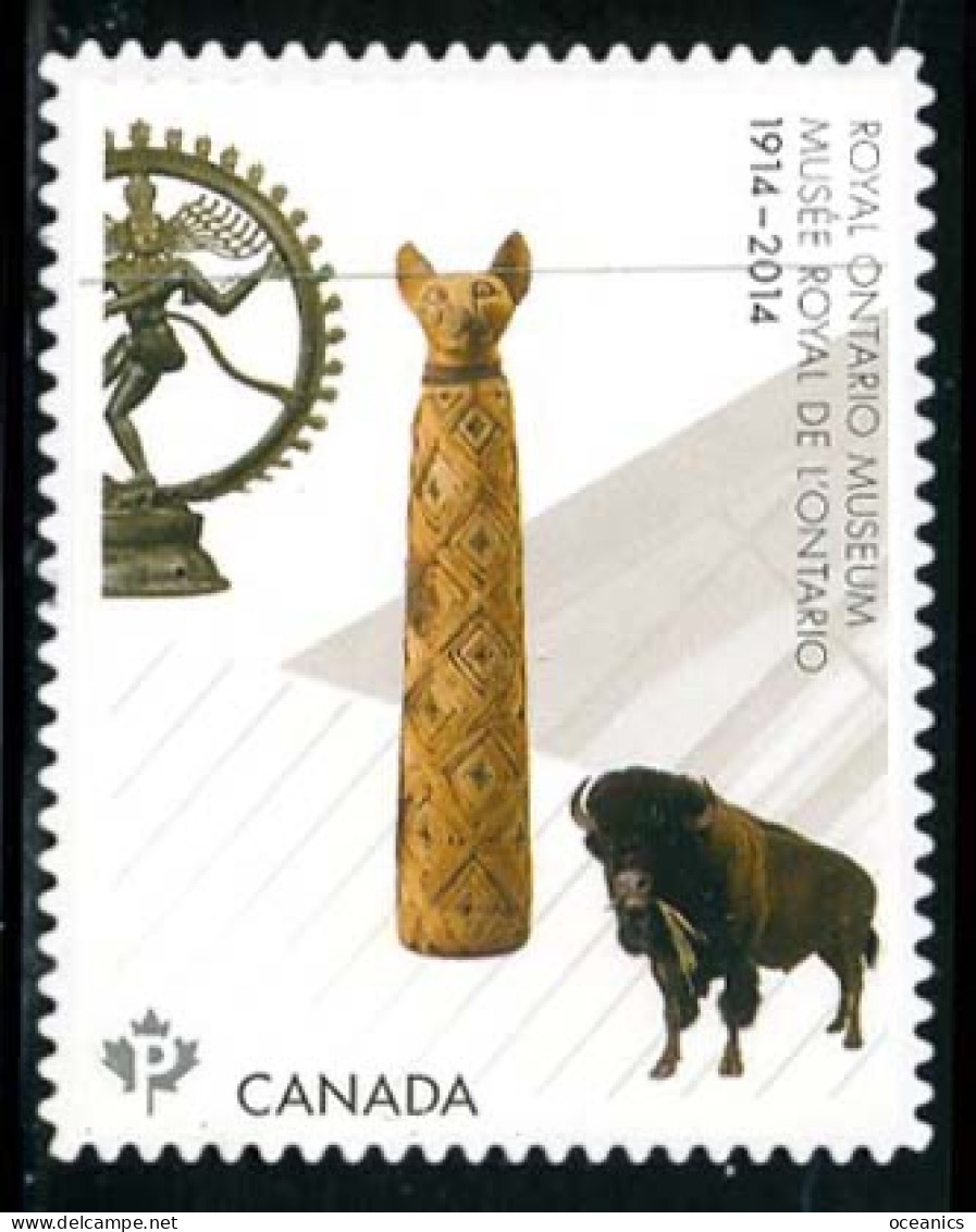 Canada (Scott No.2725 - Musée Royale De L'Ontario / Royal Museum) [**] - Nuevos