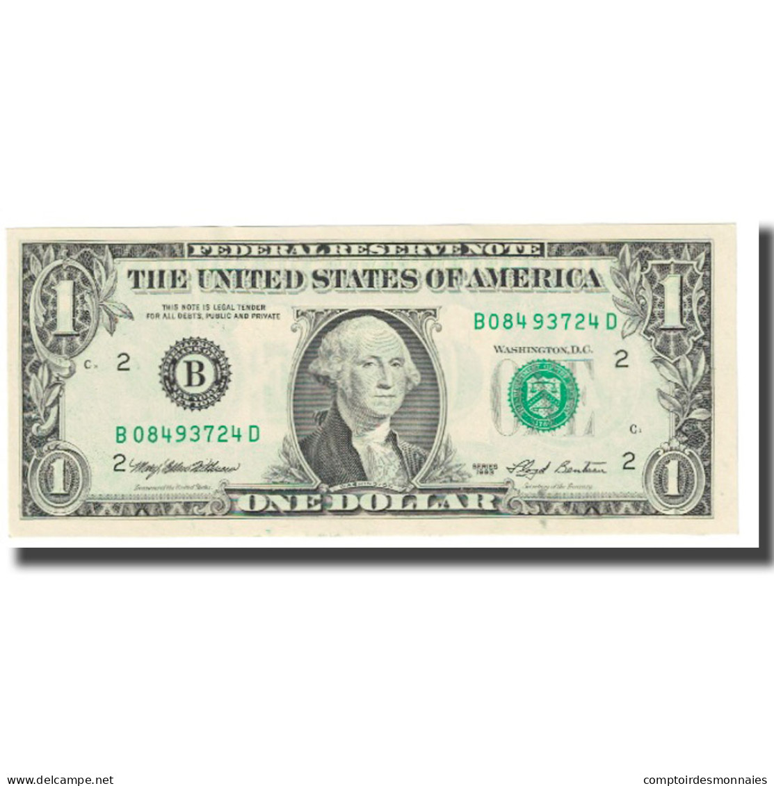 Billet, États-Unis, One Dollar, 1993, KM:4013, SPL - Billetes De La Reserva Federal (1928-...)