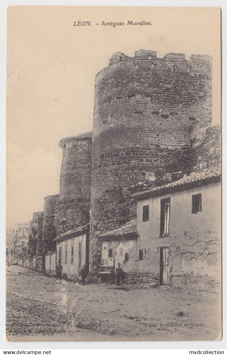 SPAIN ESPAÑA - LEON - Antiguas Murallas PC CPA 1910s - León