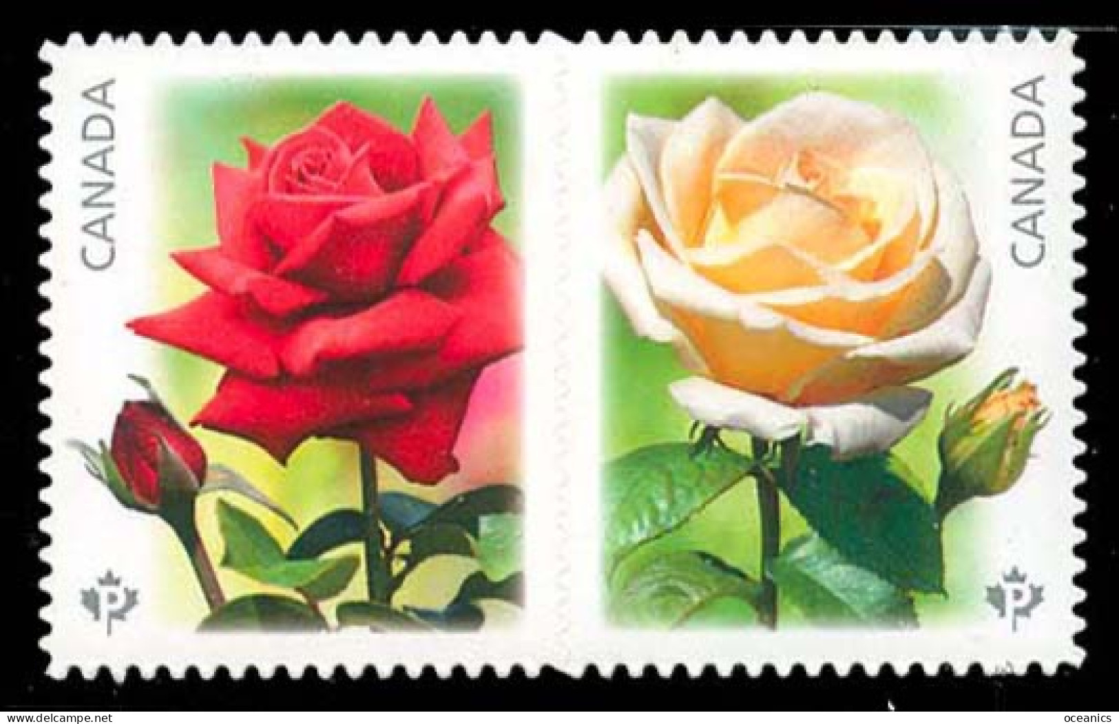 Canada (Scott No.2730a - Roses) [**] - Neufs