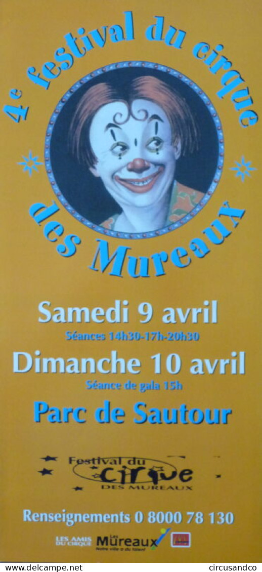 Programme 4ème Festival Du Cirque Des Mureaux 2005 - Collezioni