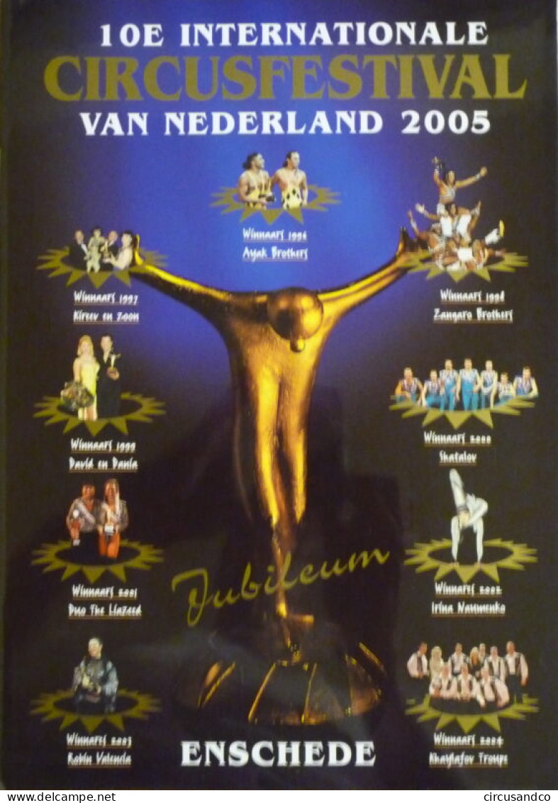 Programme 10ème Internationale Circusfestival Enschede 2005 - Collezioni