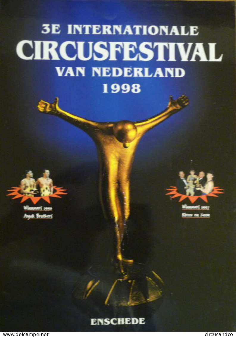 Programme 3ème Internationale Circusfestival Enschede 1998 - Collezioni