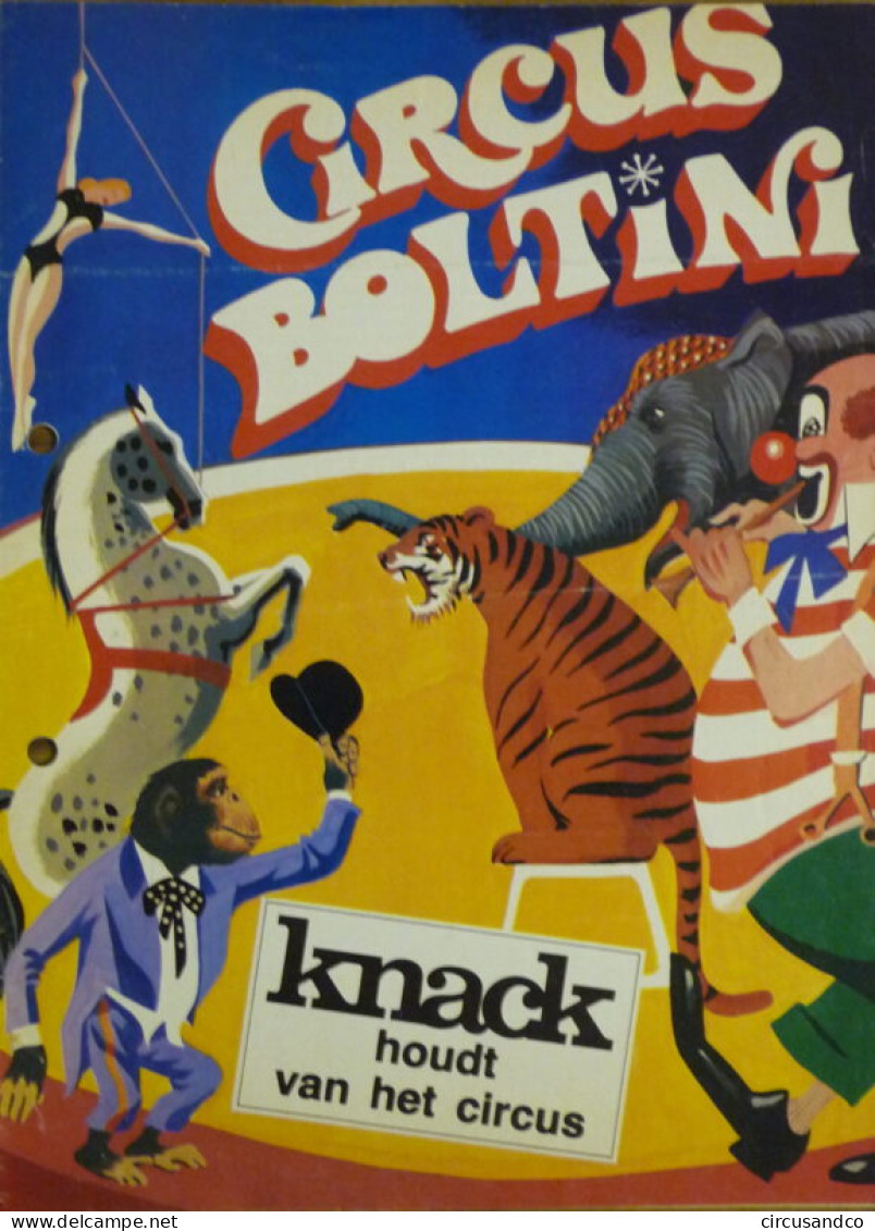 Programme Circus Toni Boltini 1979 - Collezioni