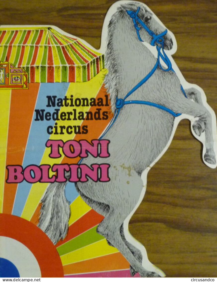 Programme Circus Toni Boltini 1976 - Collezioni