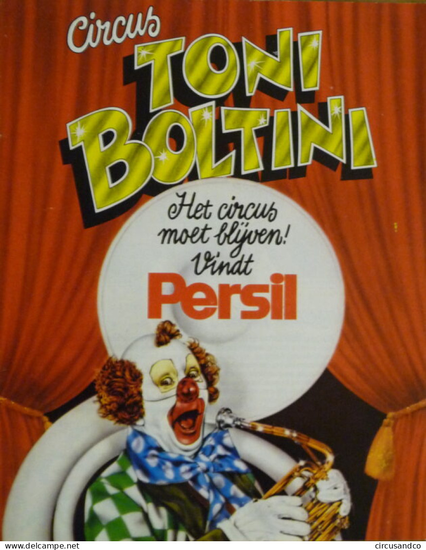 Programme Circus Toni Boltini 1977 - Collezioni