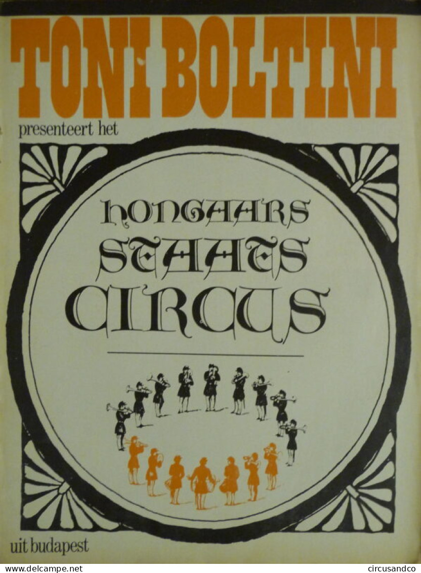 Programme Circus Toni Boltini 1967 - 1 - Collezioni