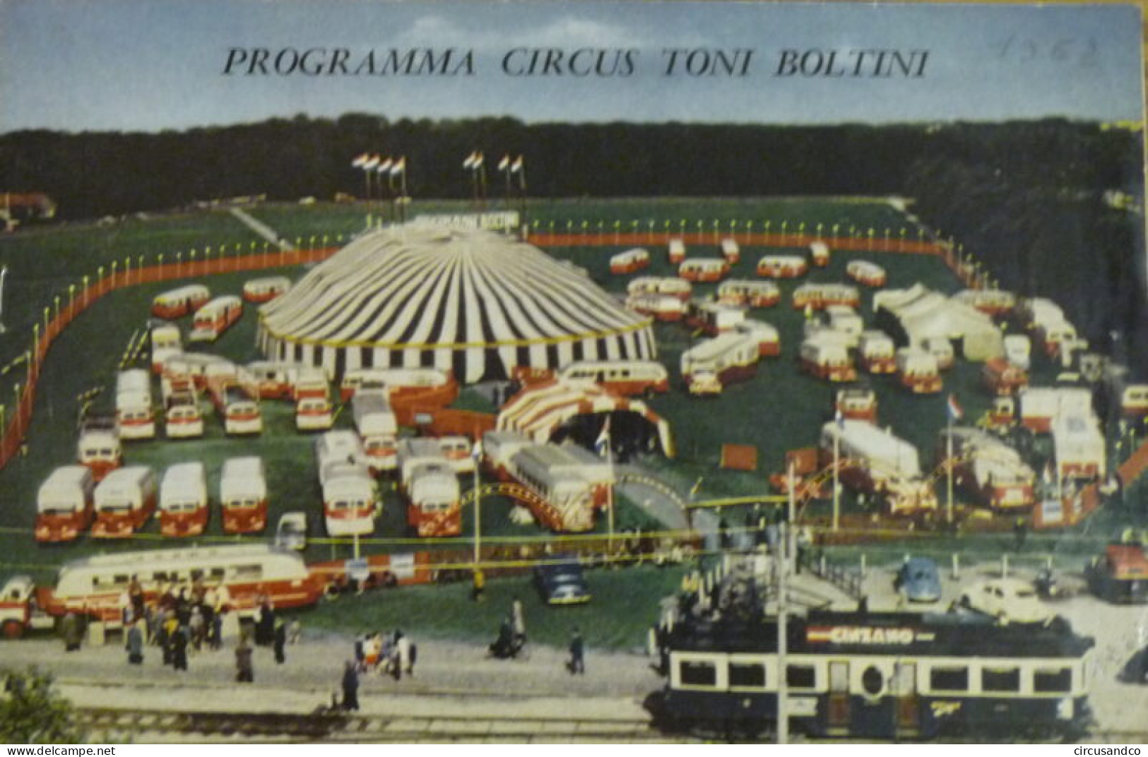 Programme Circus Toni Boltini 1962 - Collezioni