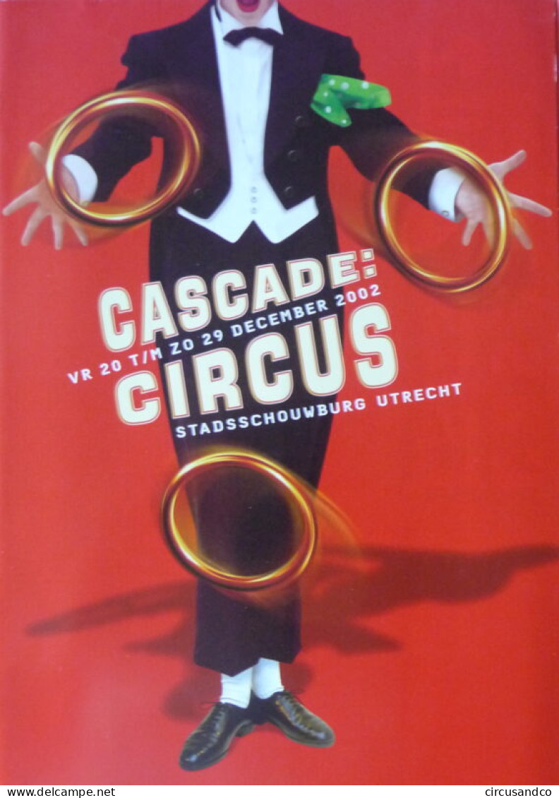 Programme Cascade Circus 2002 - Collezioni