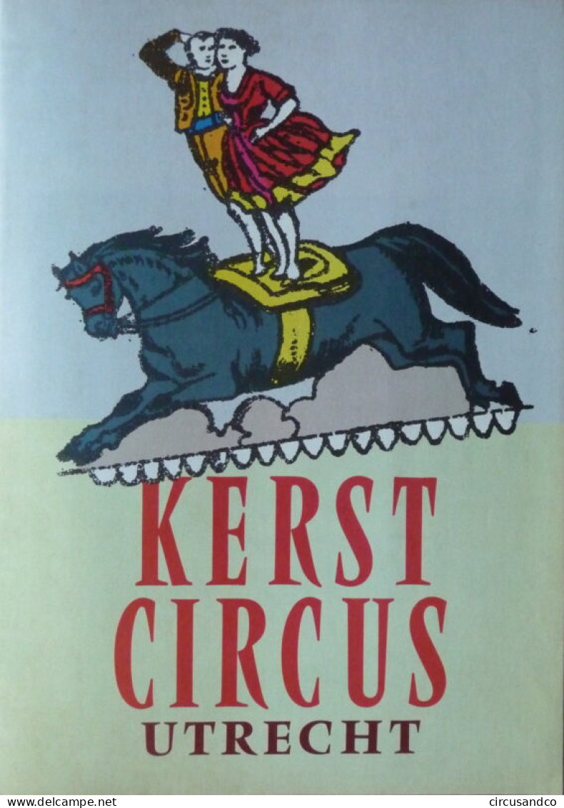 Programme Kerst Circus Utrecht 1989 - Collezioni