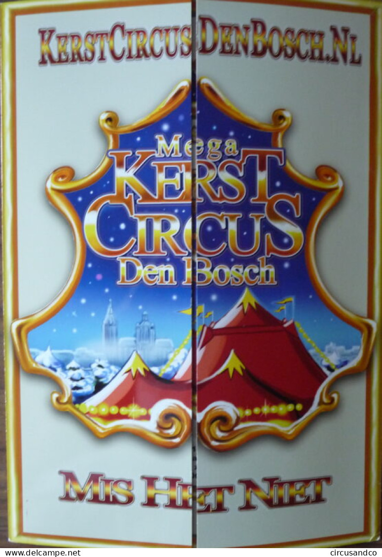 Programme Kerst Circus Den Bosch 2009 - 2010 - Collezioni