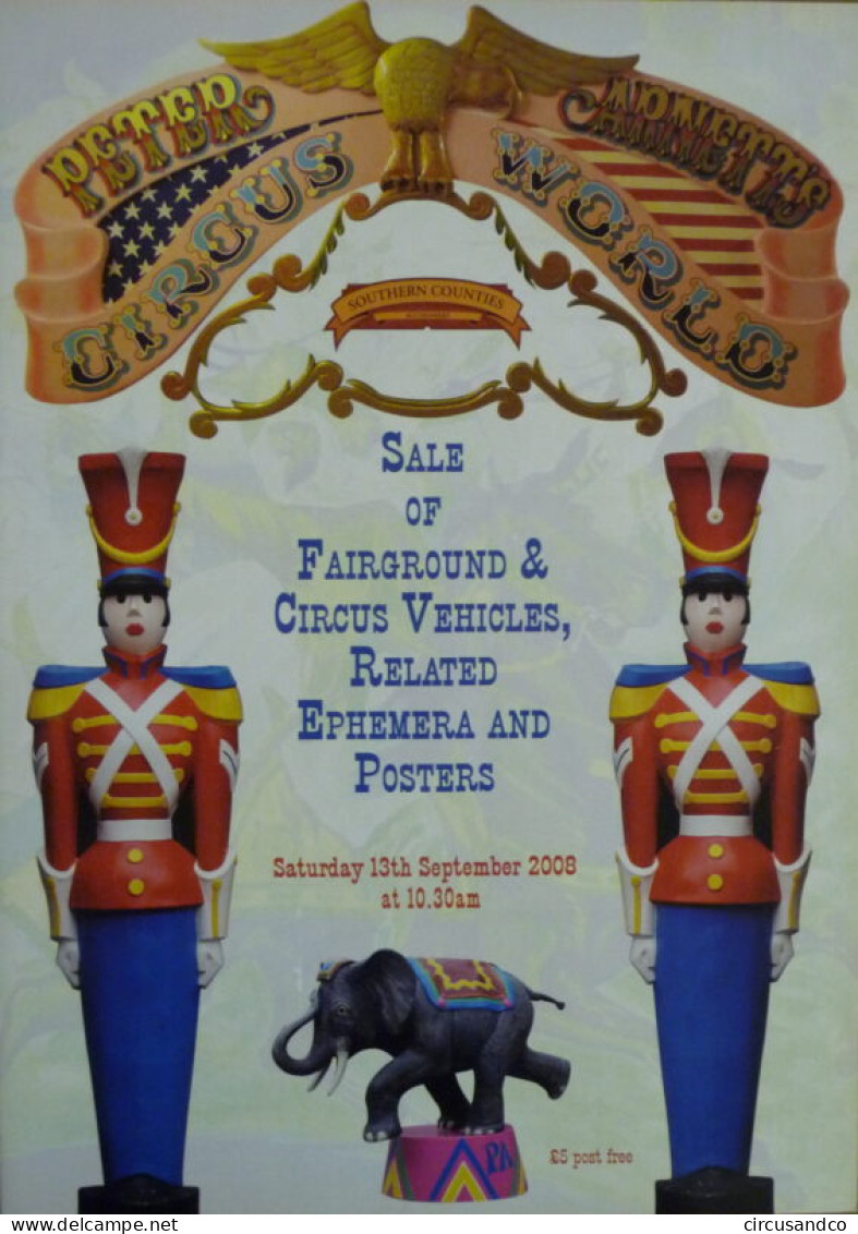 Catalogue Ventes Aux Enchères : The Peter Arnett Collection Of Fairground & Circus Vehicule Etc 2008 - Collezioni