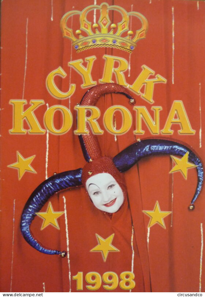 Programme Cyrk Korona 1998 - Collezioni