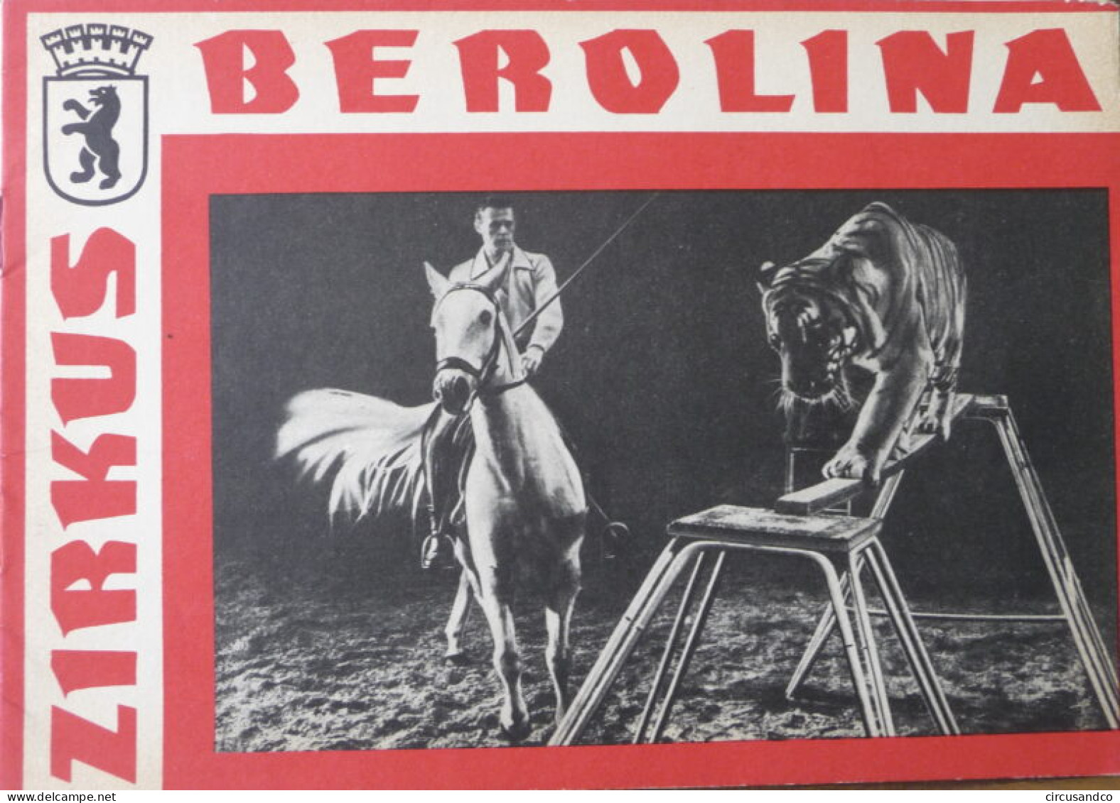 Programme Zirkus Berolina 1969 - Tournée Tchécoslovaquie - Collezioni