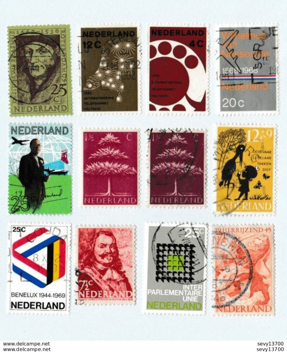 Pays Bas Lot De 73 Timbres - Collections