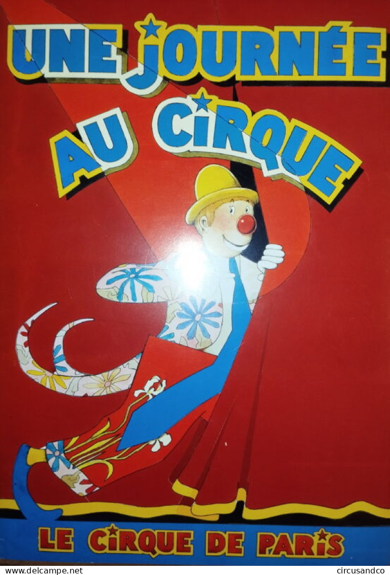 Programme Le Cirque De Paris 1994 - 1995 Version Public - Collezioni