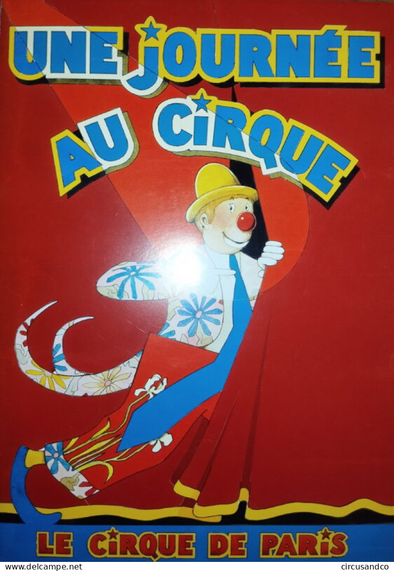 Programme Le Cirque De Paris 1994 - 1995 Version Scolaires - Collezioni