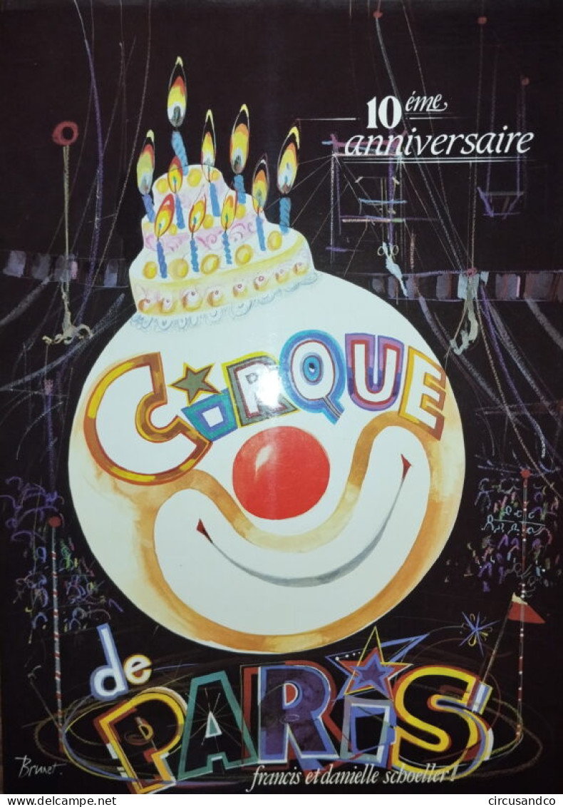 Programme Le Cirque De Paris 1984 - Collezioni