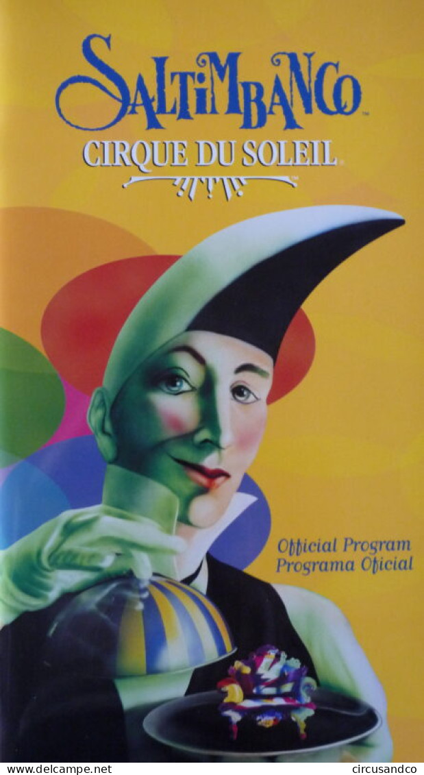 Programme Cirque Du Soleil SALTIMBANCO 2005 - 2006 Mexique - Collezioni