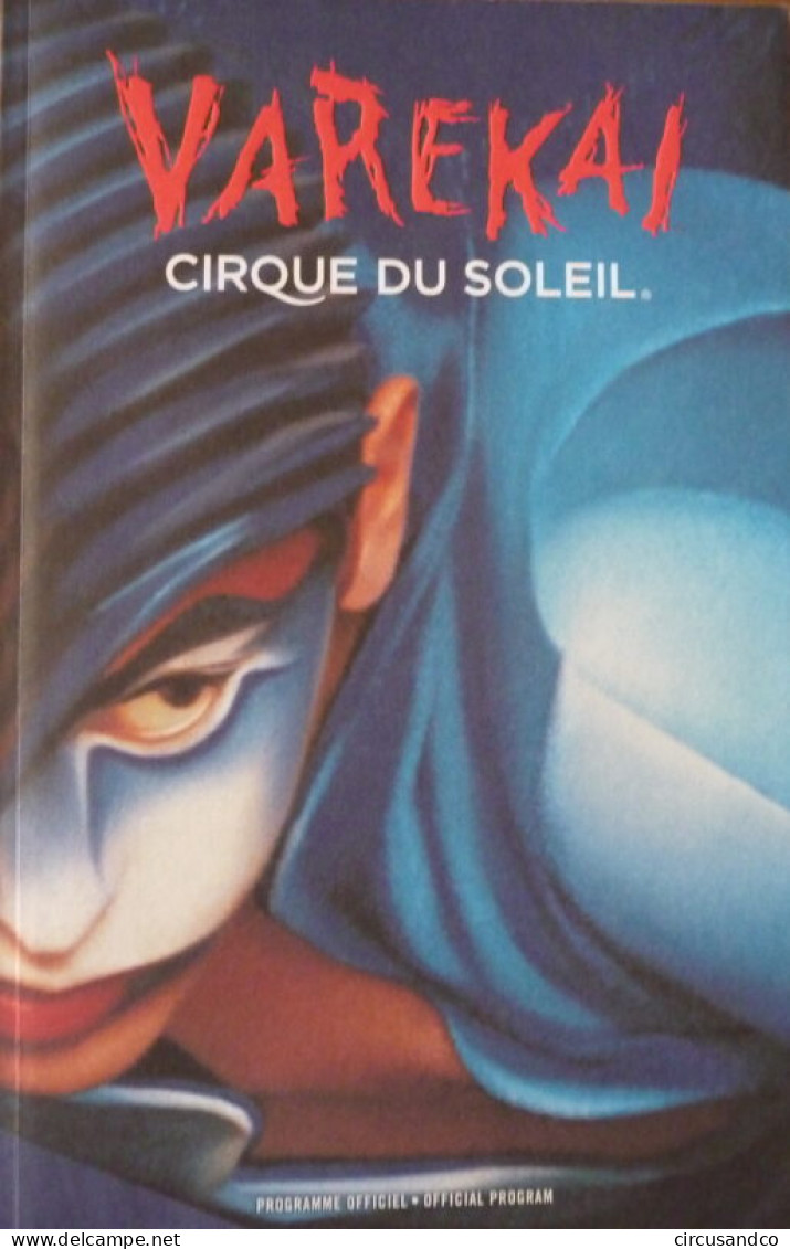 Programme Cirque Du Soleil VAREKAI 2009 Espagne - Collezioni