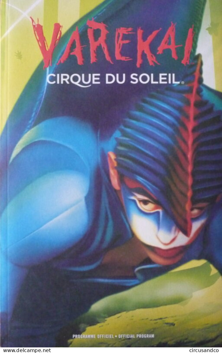 Programme Cirque Du Soleil VAREKAI 2010 Suisse - Collezioni