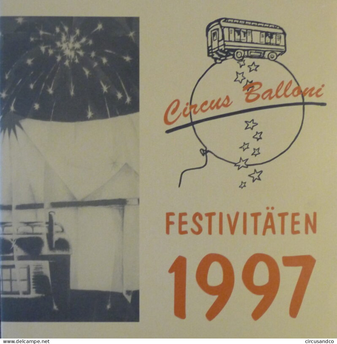 Programme Circus Balloni 1997 - Collezioni