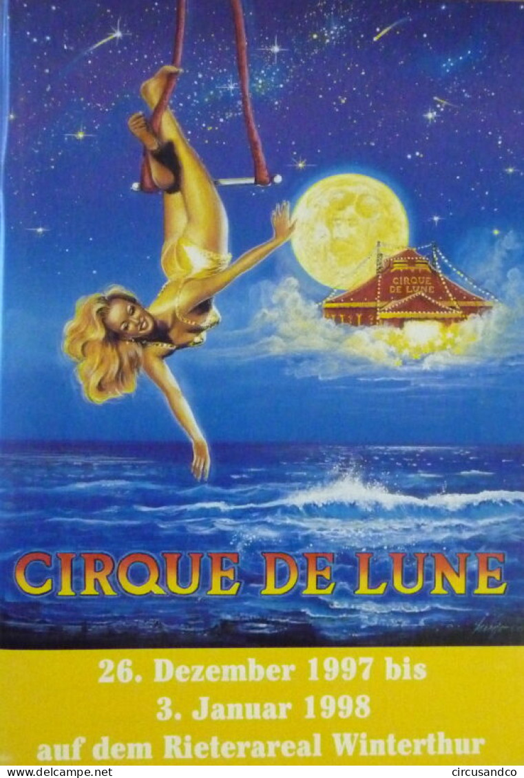 Programme Cirque De Lune 1997 - 1998 - Collezioni