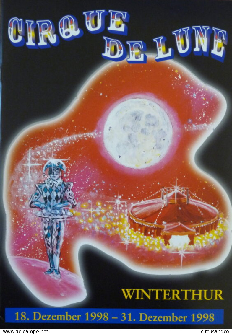 Programme Cirque De Lune 1998 - Collezioni